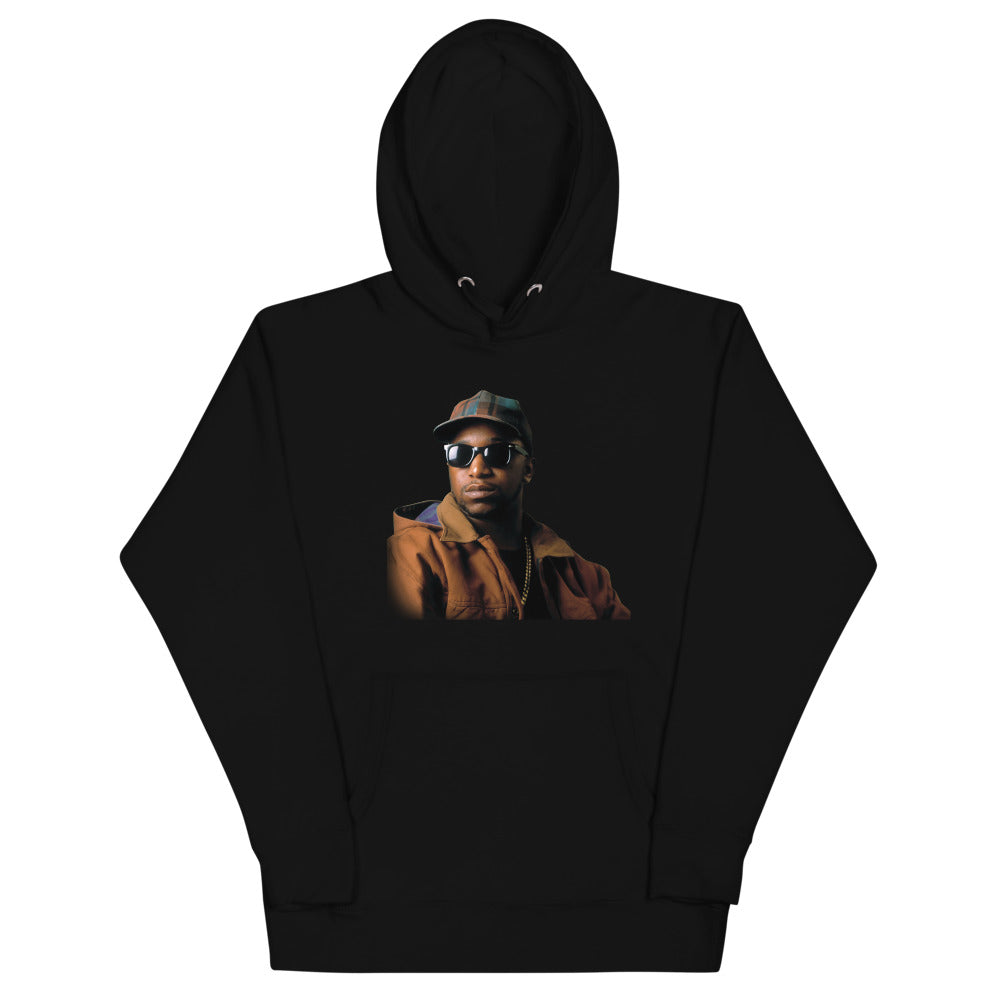 Black hoodie online rap